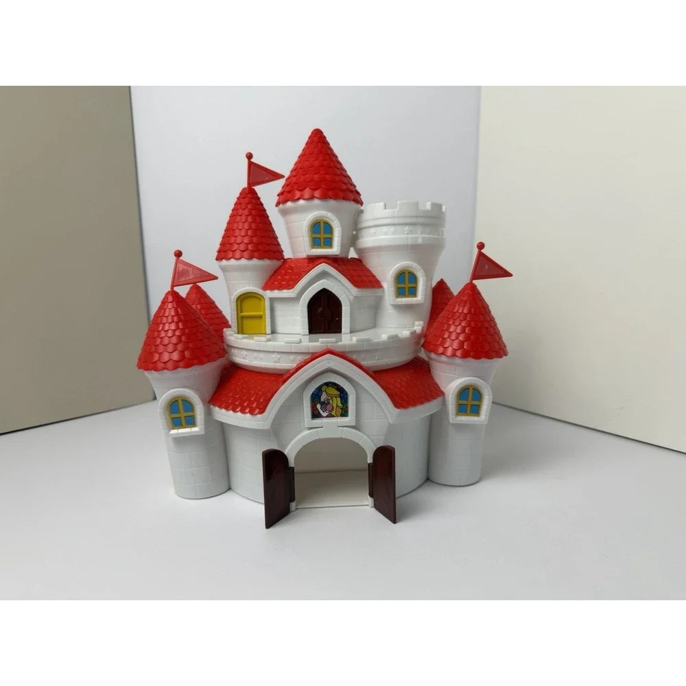 Super Mario Bros. With 3 Mario Figures With Princess Peach Castle Play Set